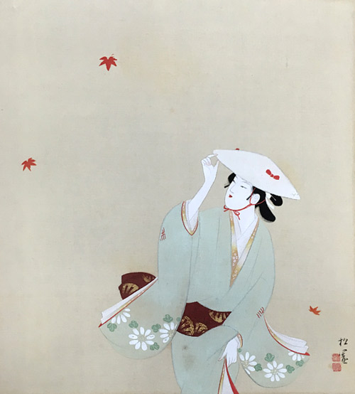 上村松園の作品を高価買取｜無料査定・全国出張対応｜骨董品買取専門の