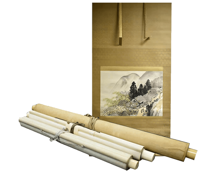 実家の押入れから大量の掛け軸！値が付く掛け軸の特長とは？ | 骨董品
