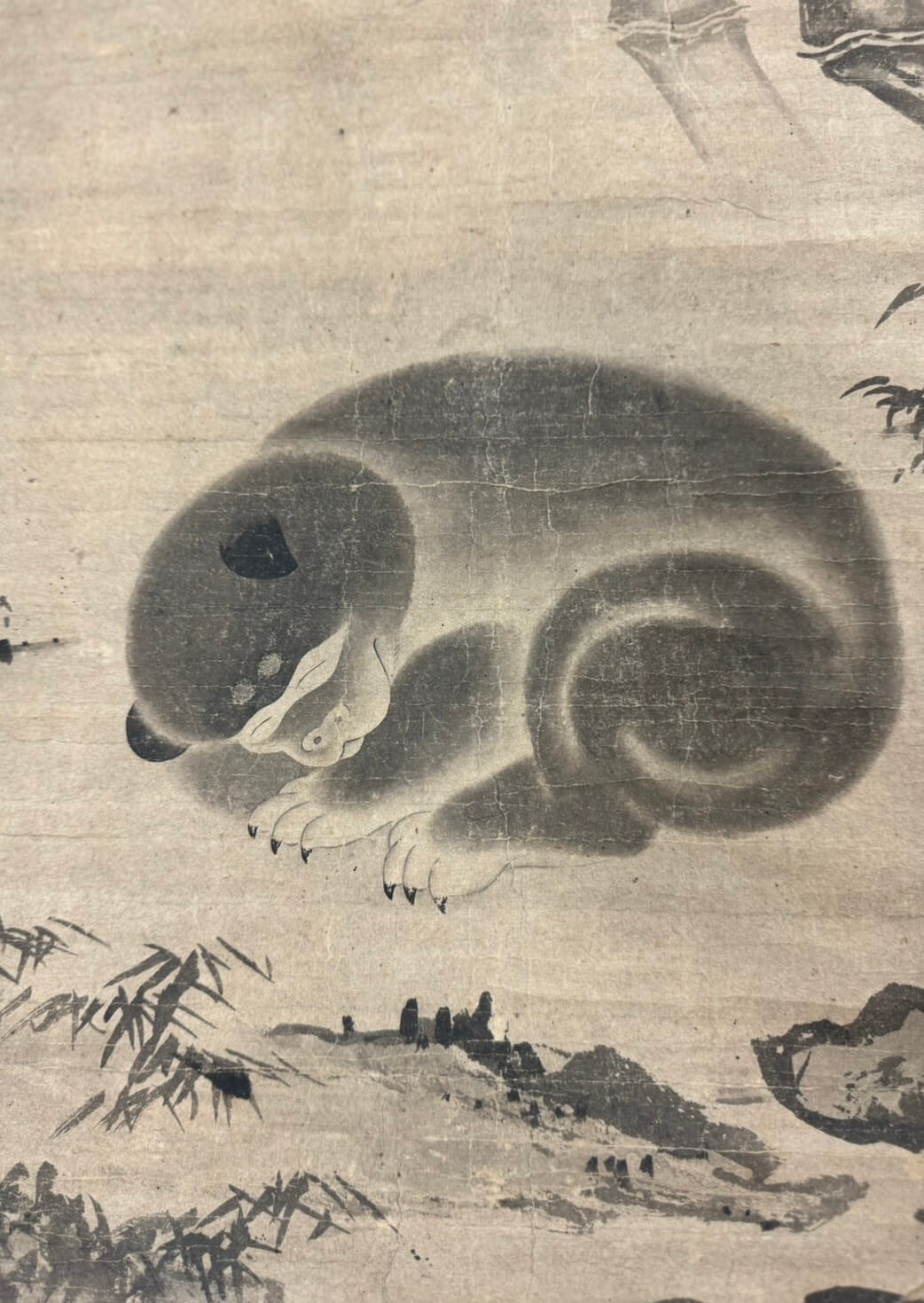 動物画掛け軸
