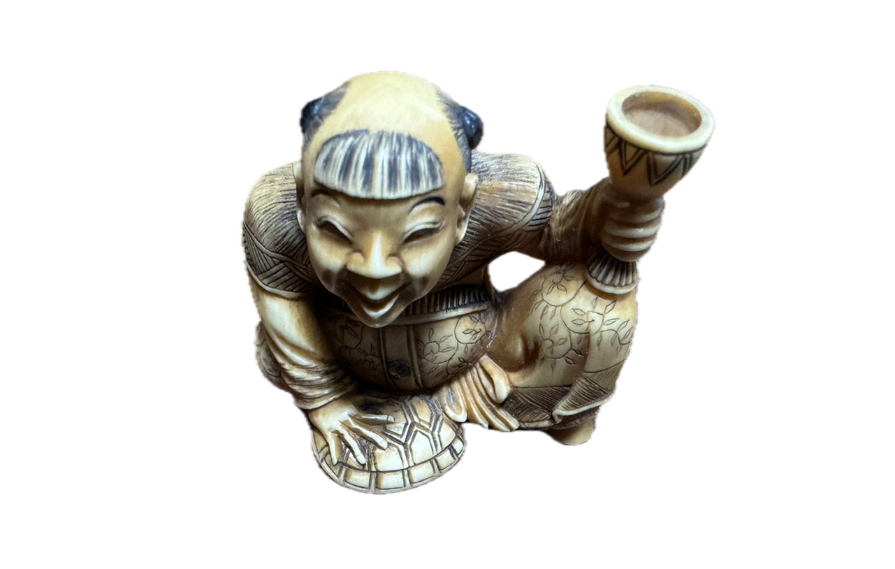 象牙根付