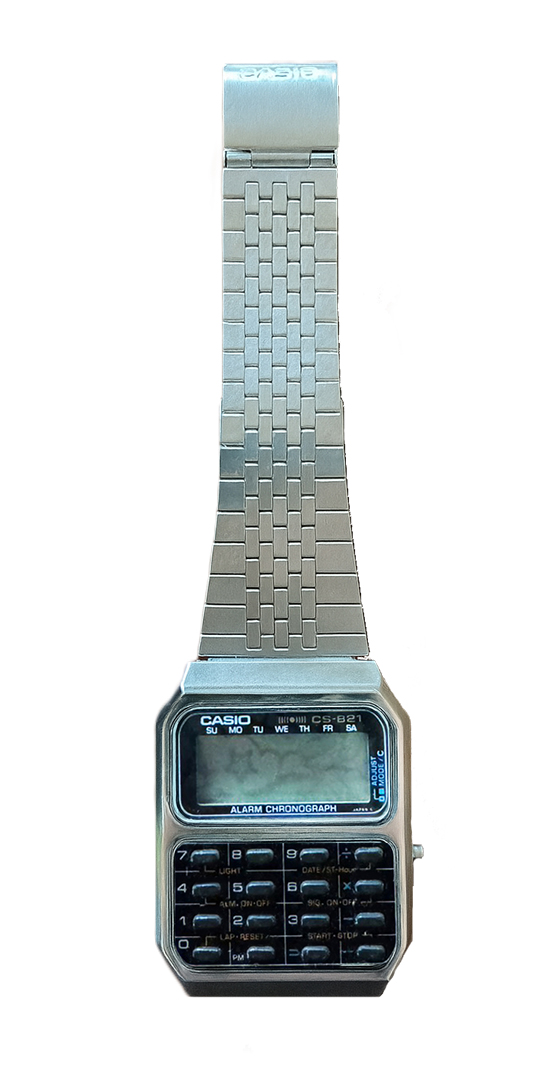 CASIO 電卓付きデジタル腕時計「Casiotron CS-82」