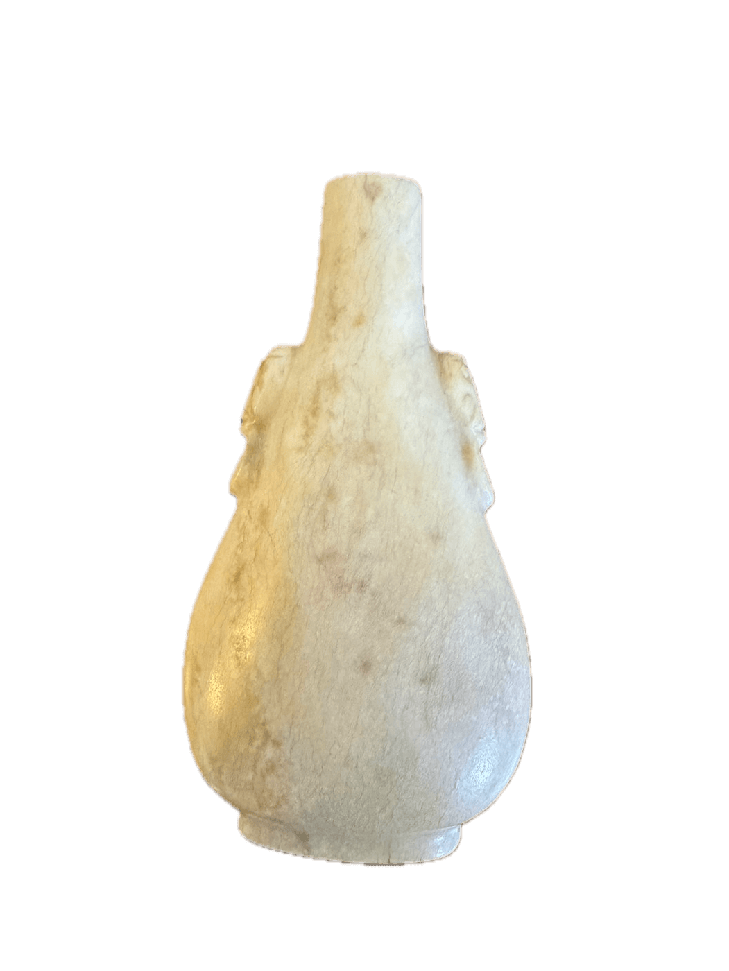 白玉(はくぎょく)製の鼻煙壺