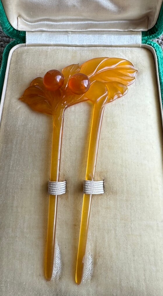 鼈甲(べっこう)製 簪(かんざし)