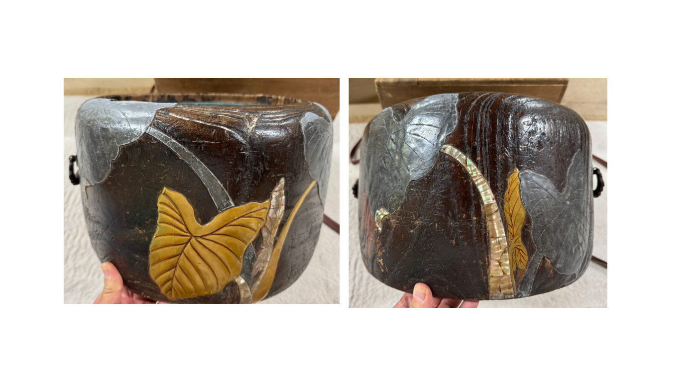 光琳蒔絵の火鉢