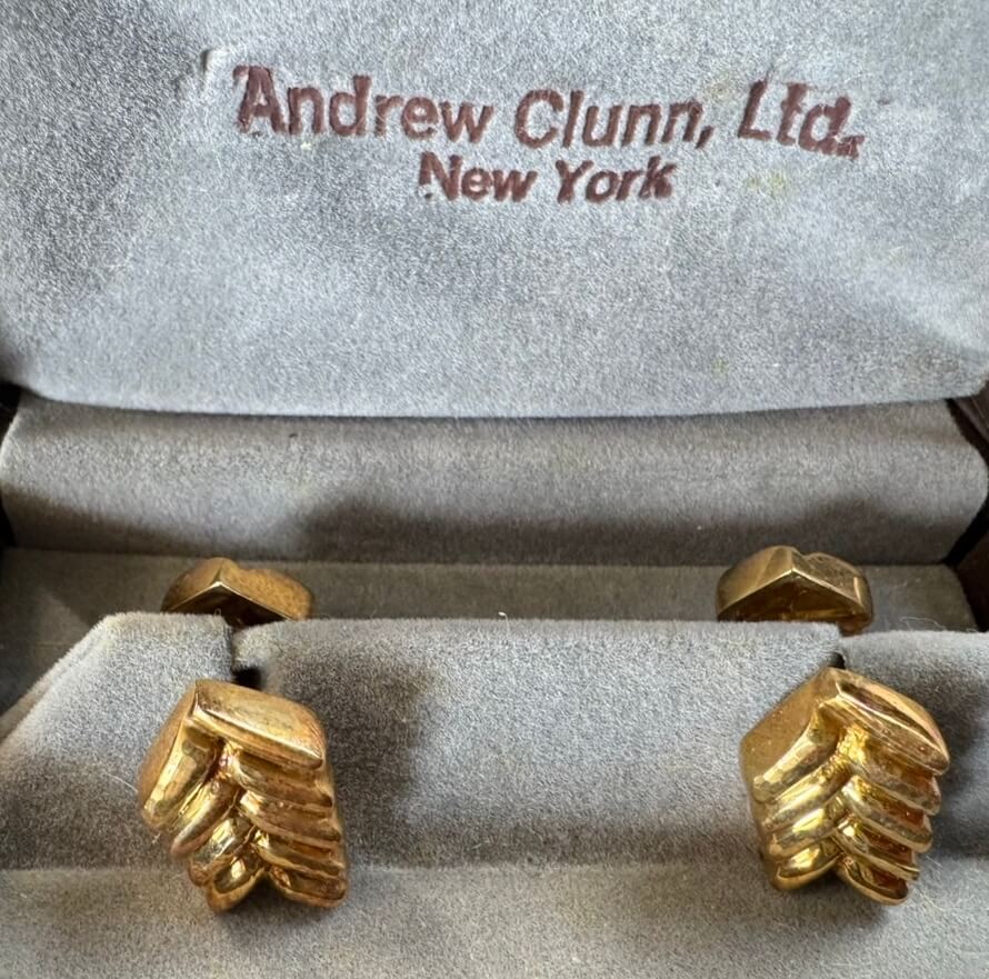 ヴィンテージカフスボタン(Andrew Clunn, Ltd.)