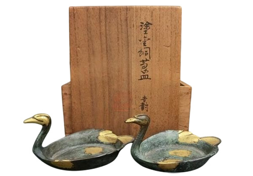 秦蔵六 瑞鳥莨皿