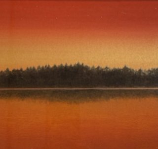 関口浩「夕日」