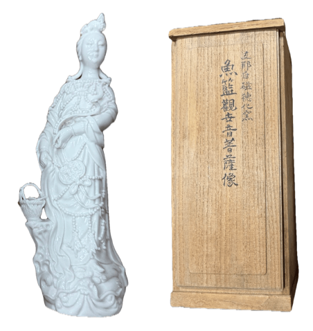徳化窯 磁器 仏像