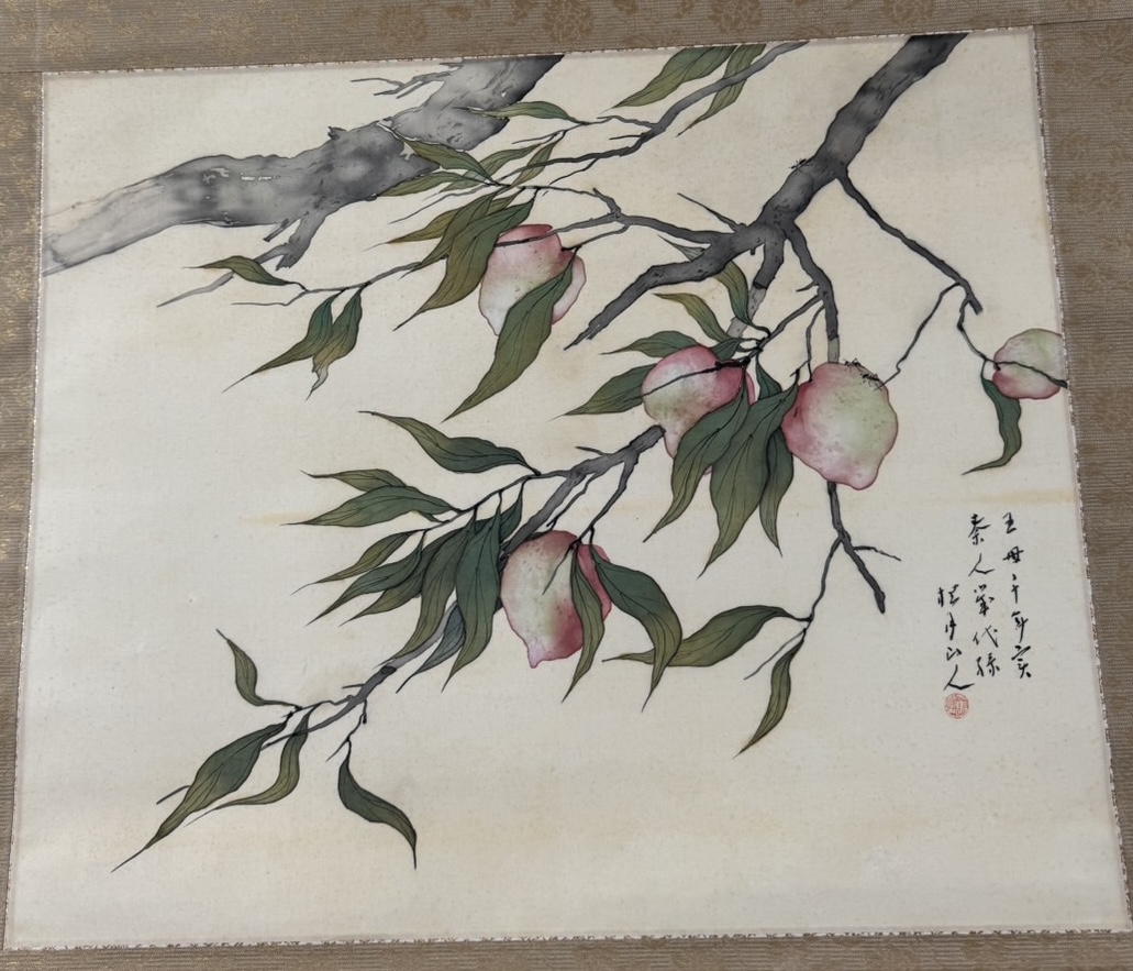 松林桂月(まつばやし けいげつ)作の掛け軸