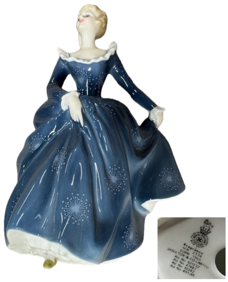 ロイヤルドルトン(Royal Doulton)の磁器人形(フィギュリン)