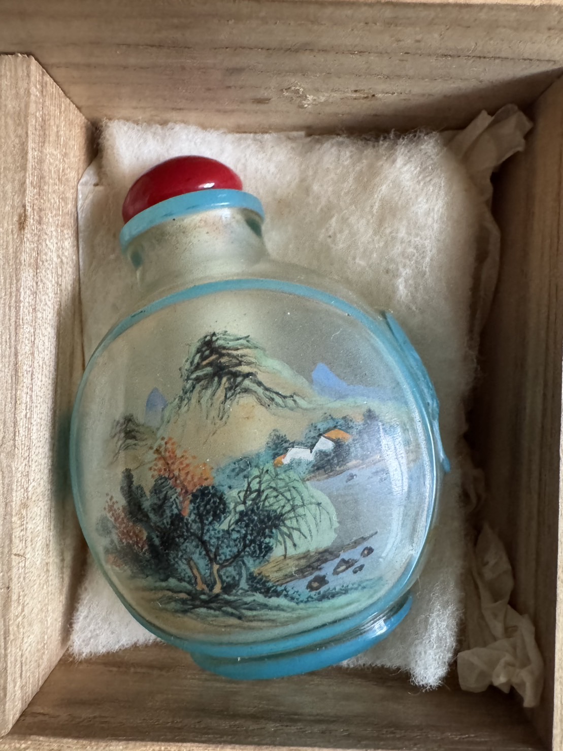 乾隆ガラス 鼻煙壺