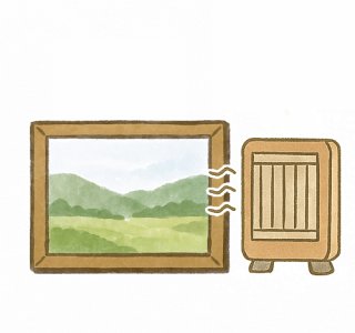 暖房・エアコンの風に注意