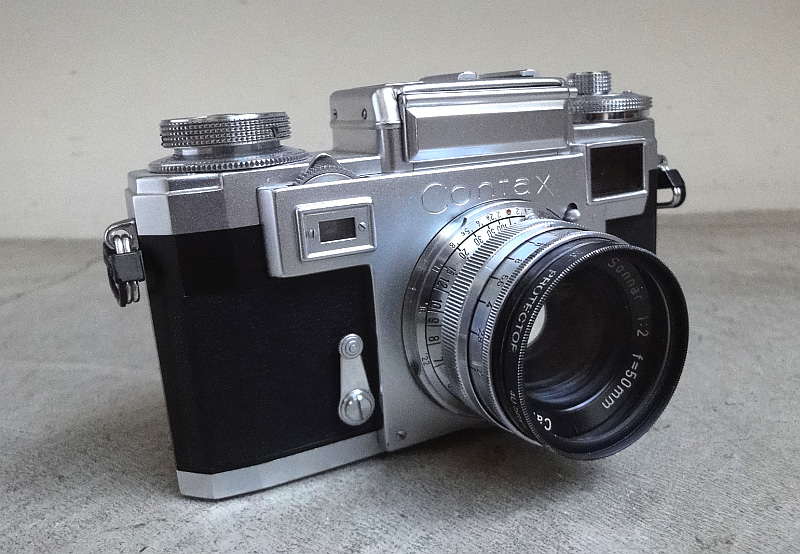 コンタックス IIIa(CONTAX IIIa)+Zeiss Opton Sonnar 50 mm F1.5