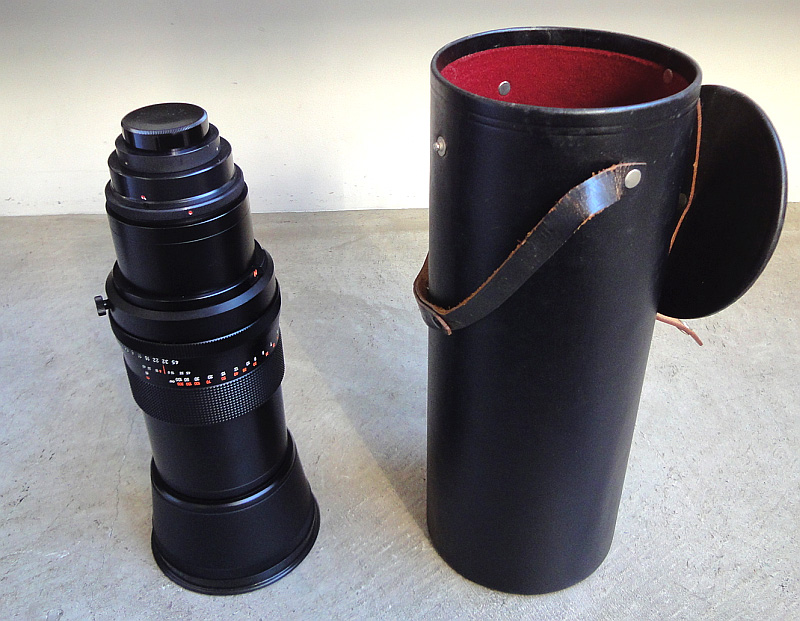 カール・ツァイス・イエナ(Carl Zeiss Jena) 製望遠レンズ「Sonnar 300mm F4」専用ケース付