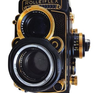 ローライフレックス 2.8F オーラム(Rolleiflex 2.8F Aurum) 60周年記念モデル