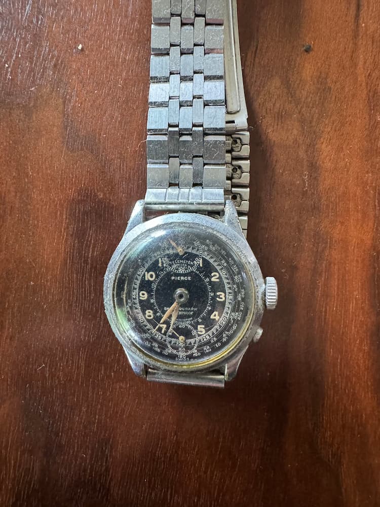 ピアース(pierce) 軍用クロノグラフ
