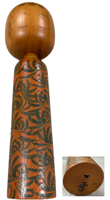 栗林一雪による創作こけし