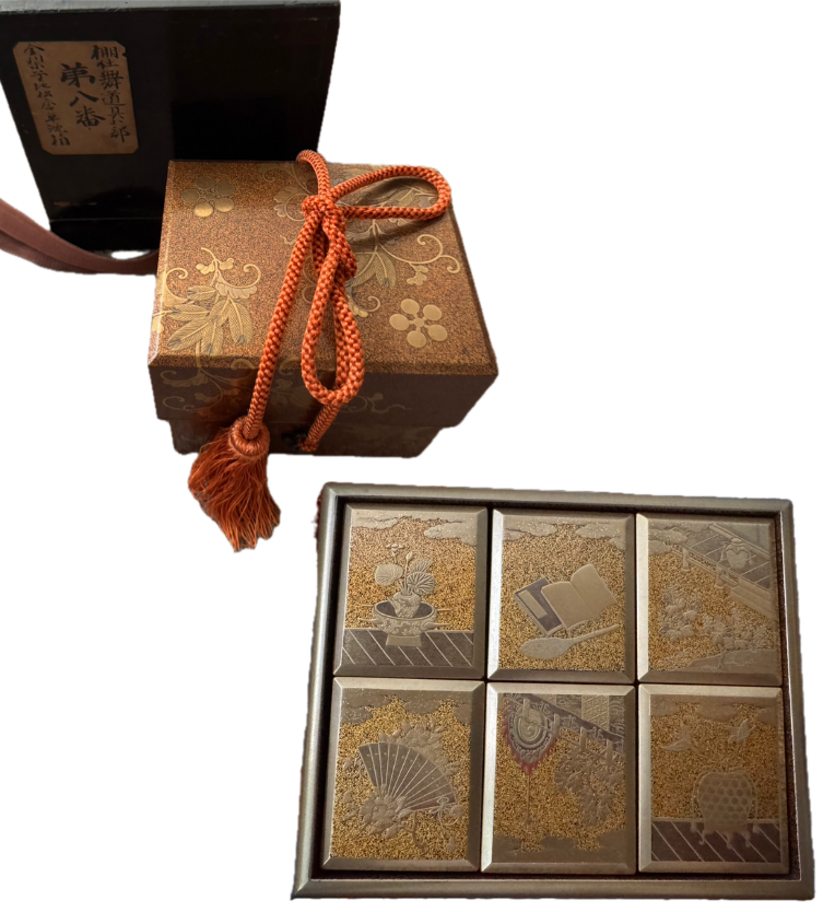 金蒔絵 香合セット