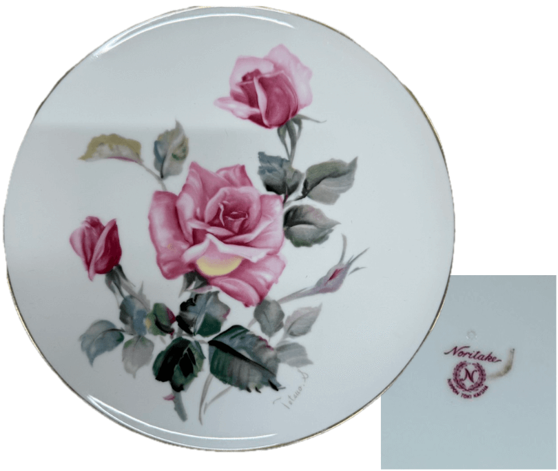 ノリタケの絵皿