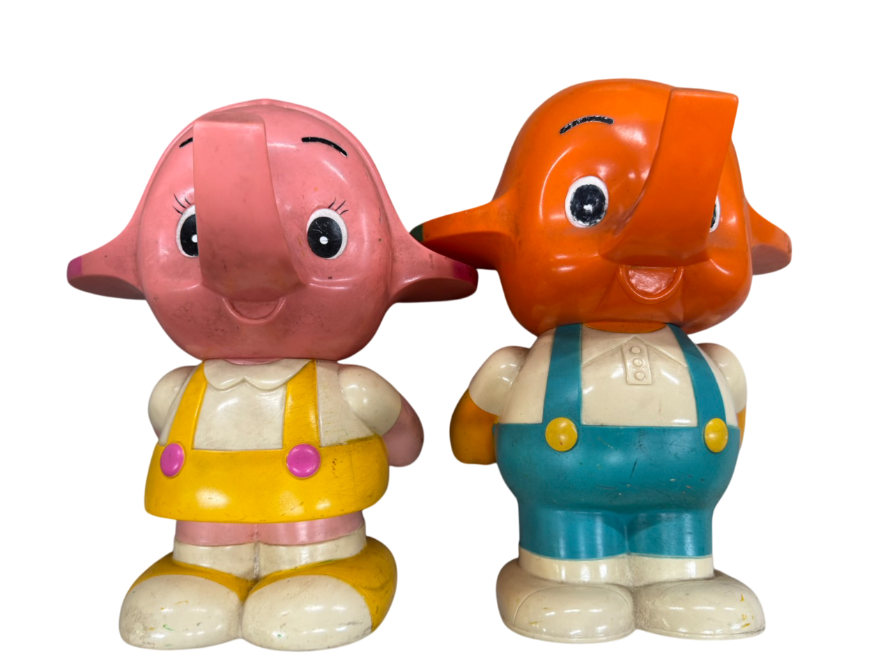 「サトちゃん」「サトコちゃん」ソフビ貯金箱