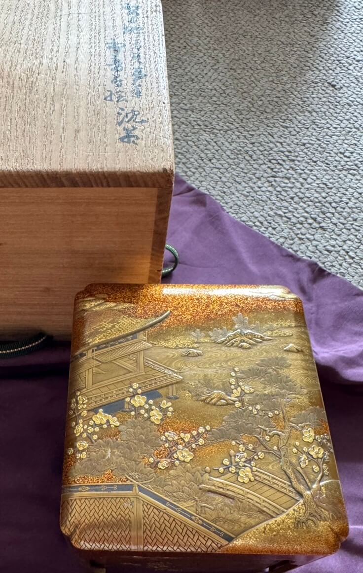 金蒔絵 箱