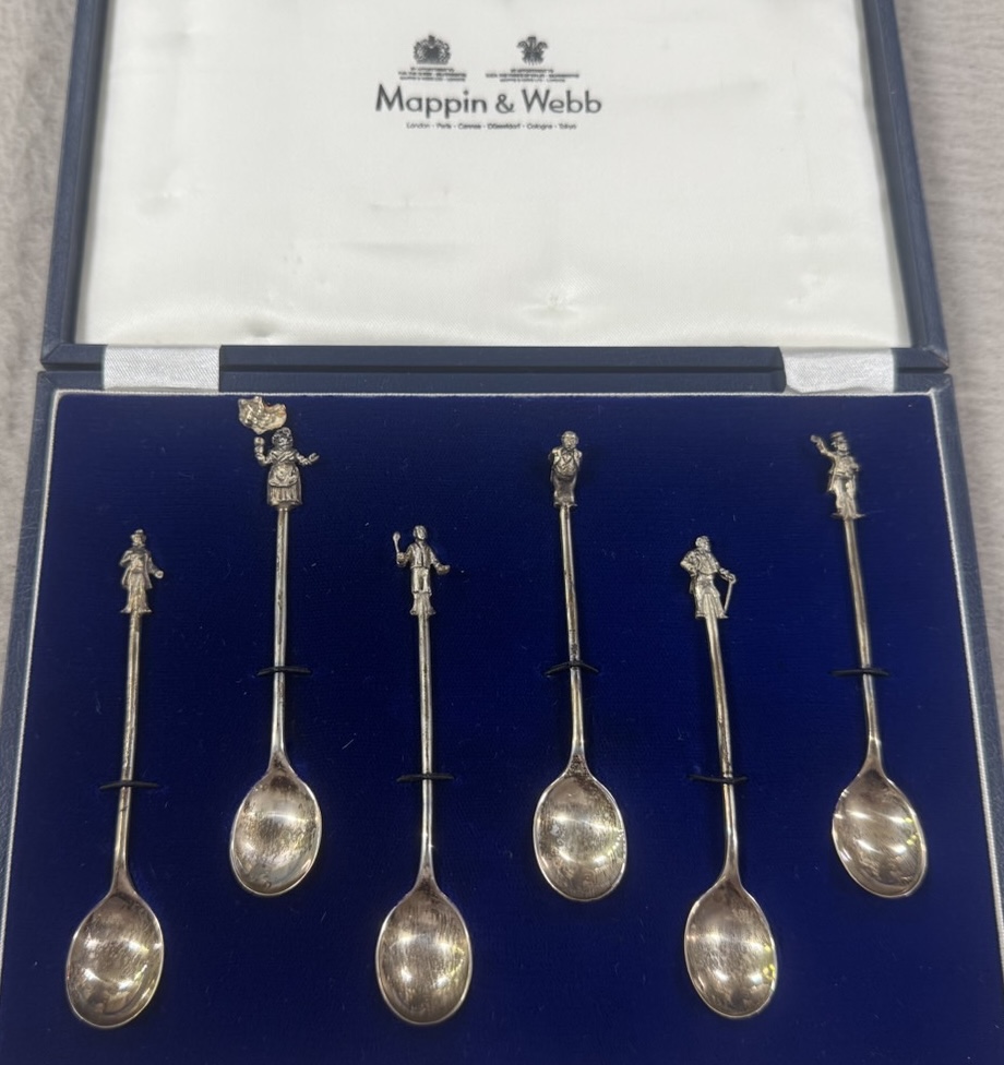 マッピン&ウェブ(Mappin&Webb)ティースプーンセット