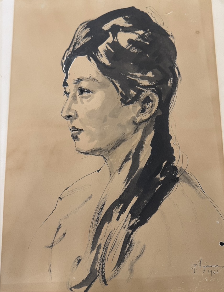 藤沼源三(ふじぬま げんぞう)よるデッサン画