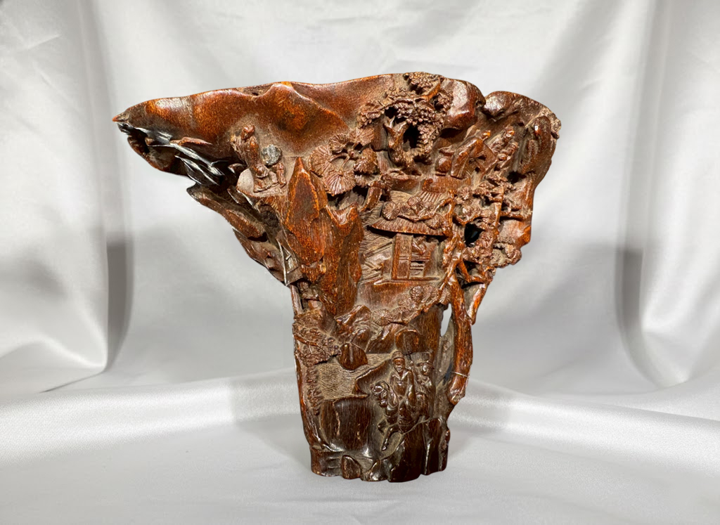 犀角の中国美術としての用途