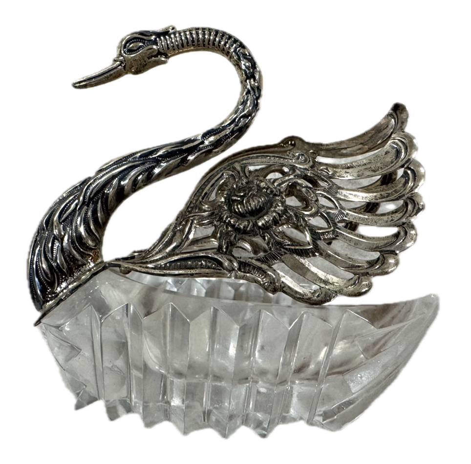 シルバースワン置物