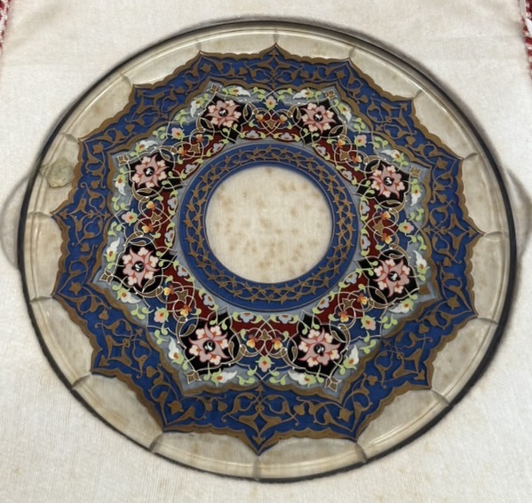 トルコ パシャバチェ(Pasabahce) の飾り皿