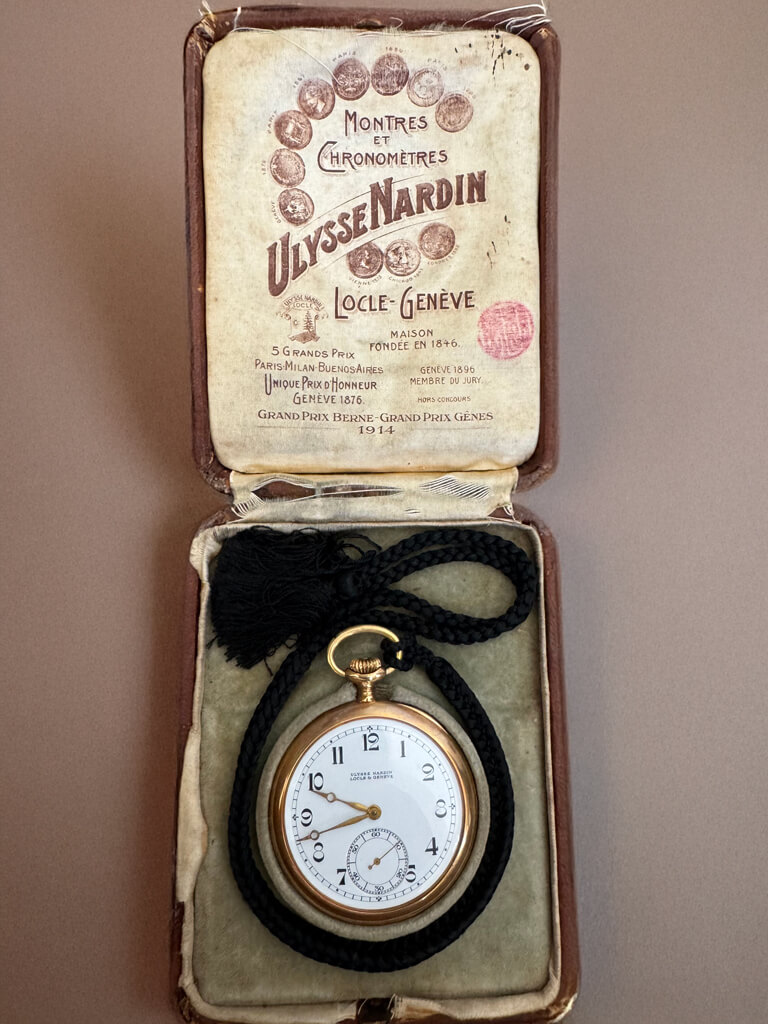 ユリス・ナルダン（ULYSSE NADIN）懐中時計