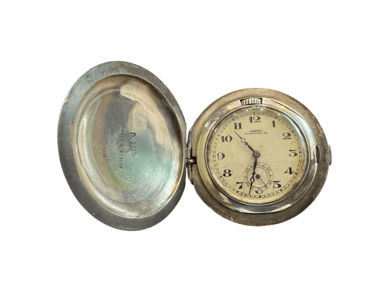 ヴァルカン(VULCAIN)懐中時計