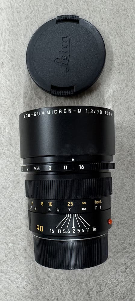 Leica カメラレンズAPO-SUMMICRON(アポ ズミクロン)-M 90mm F2.0 ASPH.」