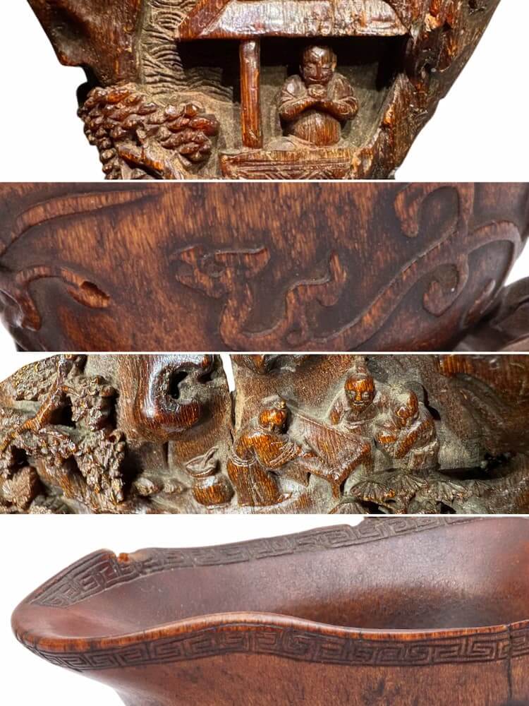 中国美術における犀角彫刻