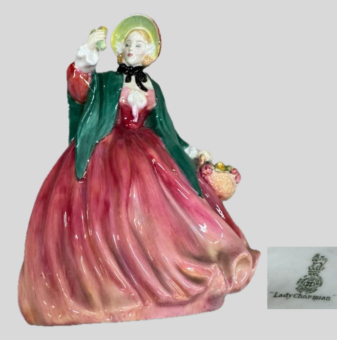 ロイヤルドルトン（Royal Doulton）フィギュリン「レディ・チャーミアン」