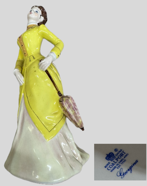 コールポート(COALPORT)フィギュリン「ジョージナ」