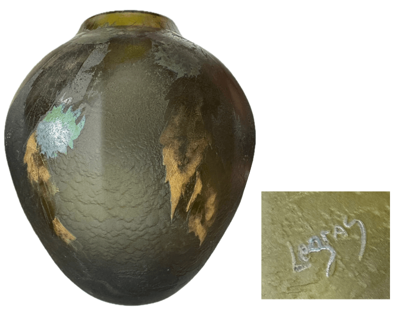 ルグラ(Legras)による花瓶