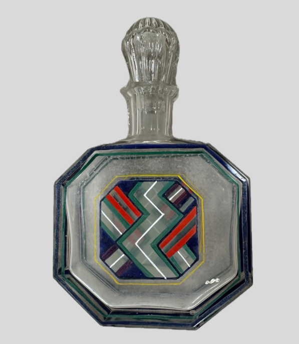アールデコ調の八角形 香水瓶