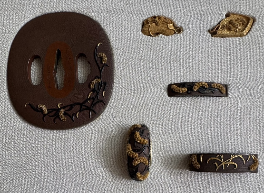 刀装具 黍（きび）図