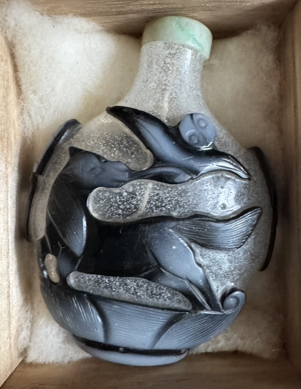 乾隆ガラス 鼻煙壺