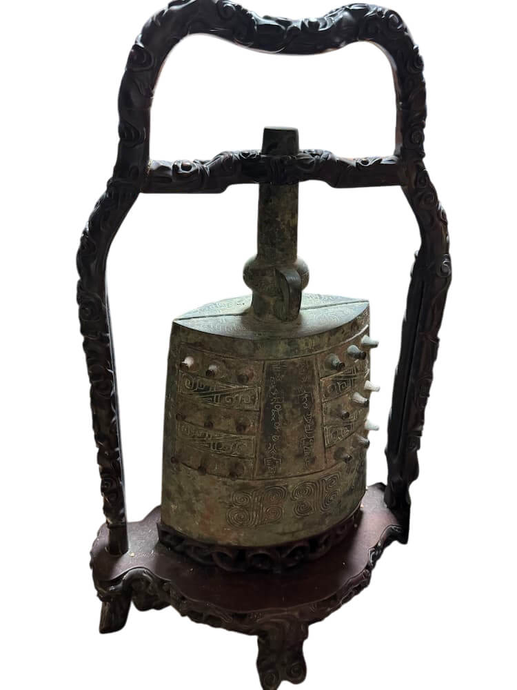 中国 古い 青銅 鐘 中国 古い 青銅 鐘 3カ国の歴史文化を味わう 中韓日古代青銅器展に行っ