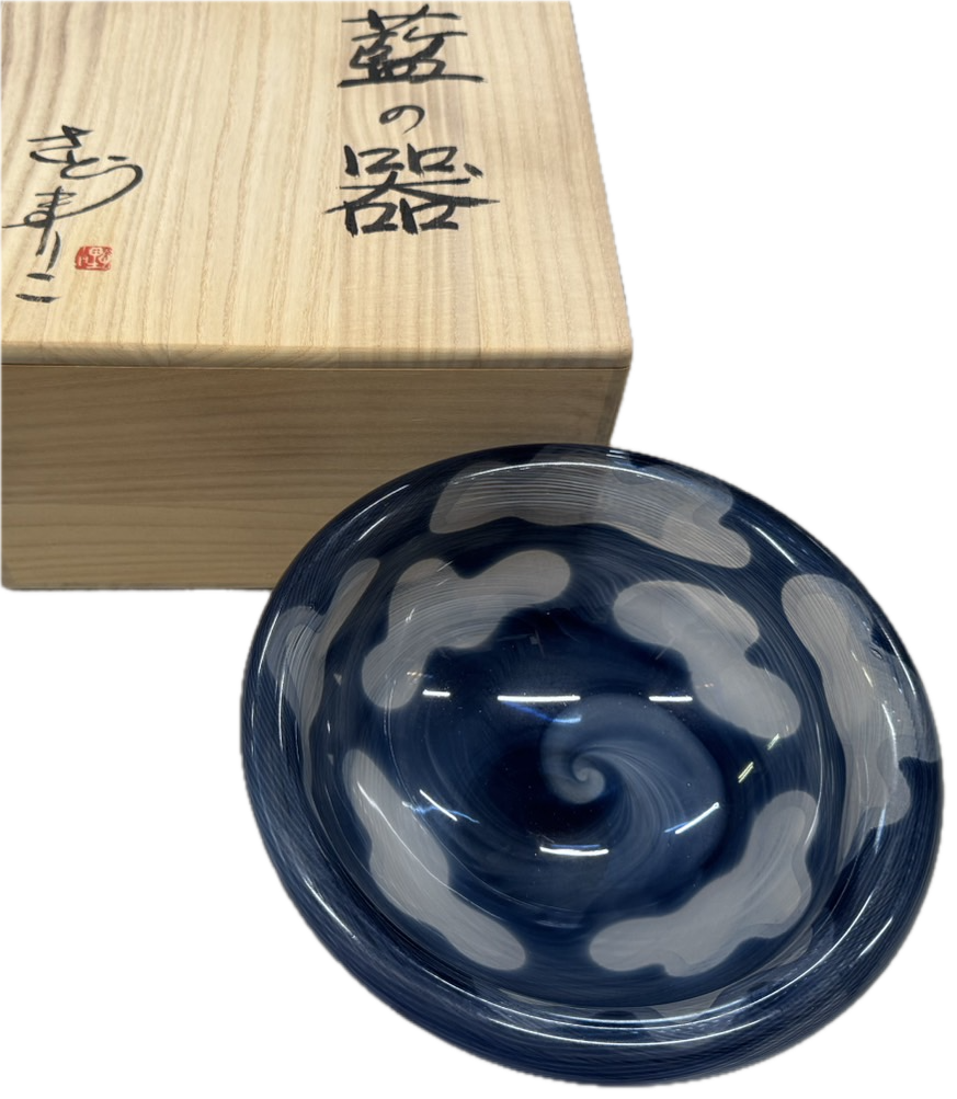 佐藤万里子 藍の器