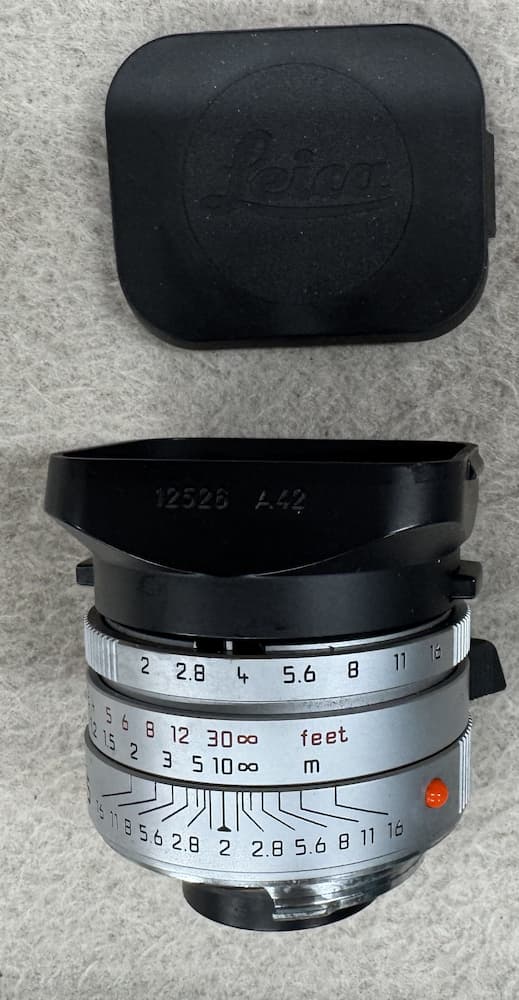 ライカ(Leica) カメラレンズ「Leica SUMMICRON(ズミクロン) M f2/35mm ASPH.」