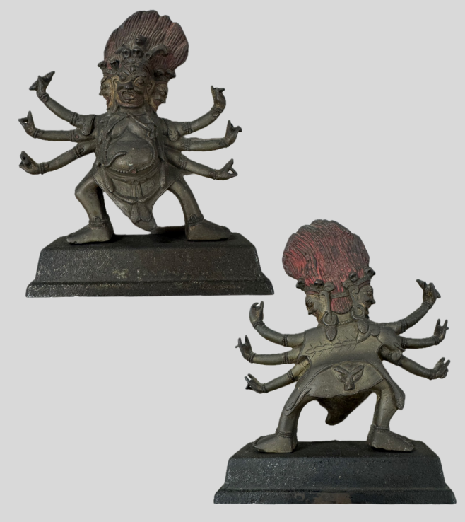 チベット密教 三面憤怒尊(さんめんふんぬそん)