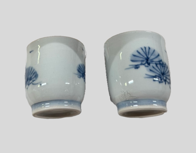 吉川修身(よしかわ おさみ)古染 湯呑