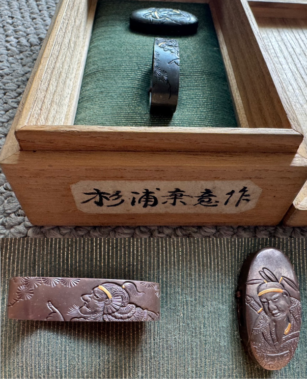 杉浦乗意（すぎうら じょうい） 刀装具