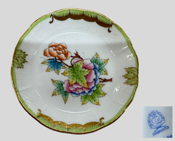 ヘレンド（HEREND）「ヴィクトリアブーケ」飾り皿