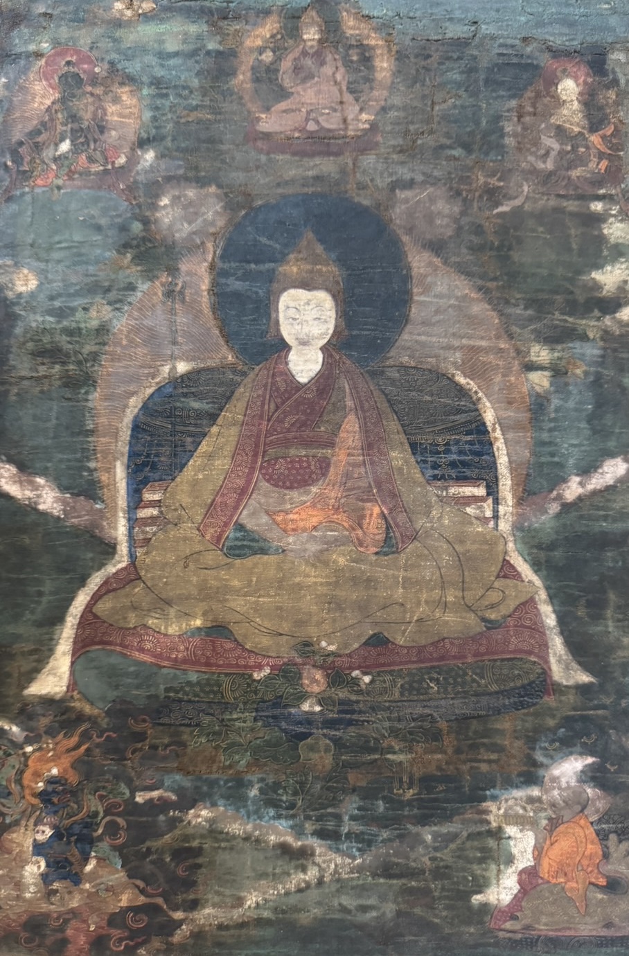 チベット タンカ(仏画)