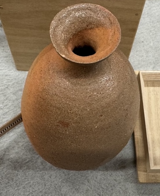 森陶岳(もり とうがく)による備前焼 徳利