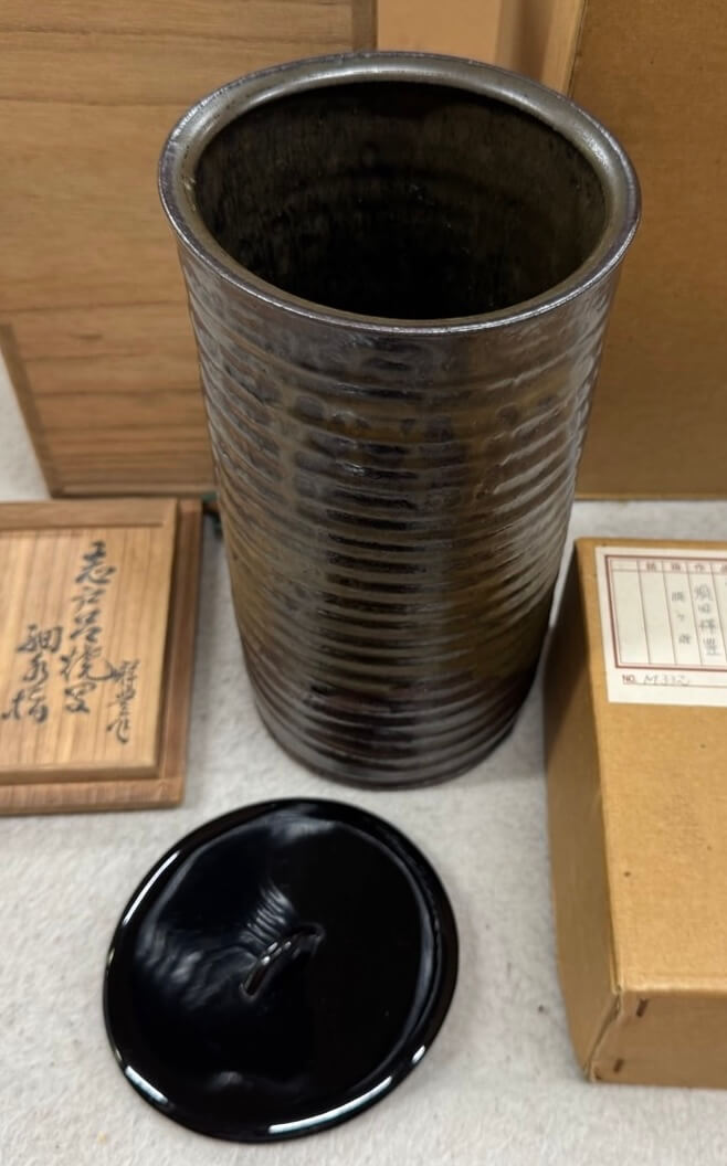 須田祥豊（すだ しょうほう）による志戸呂写（しとろうつし）の水指